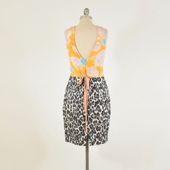 ❌SOLD❌Tracy Reese Mixed Print Jacquard Dress - Picture 7 of 8